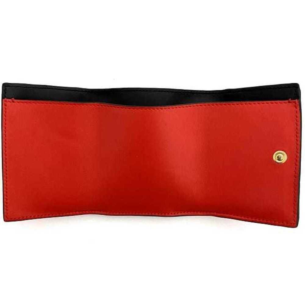 LOEWE Red Leather Wallet - Picture 6 of 11